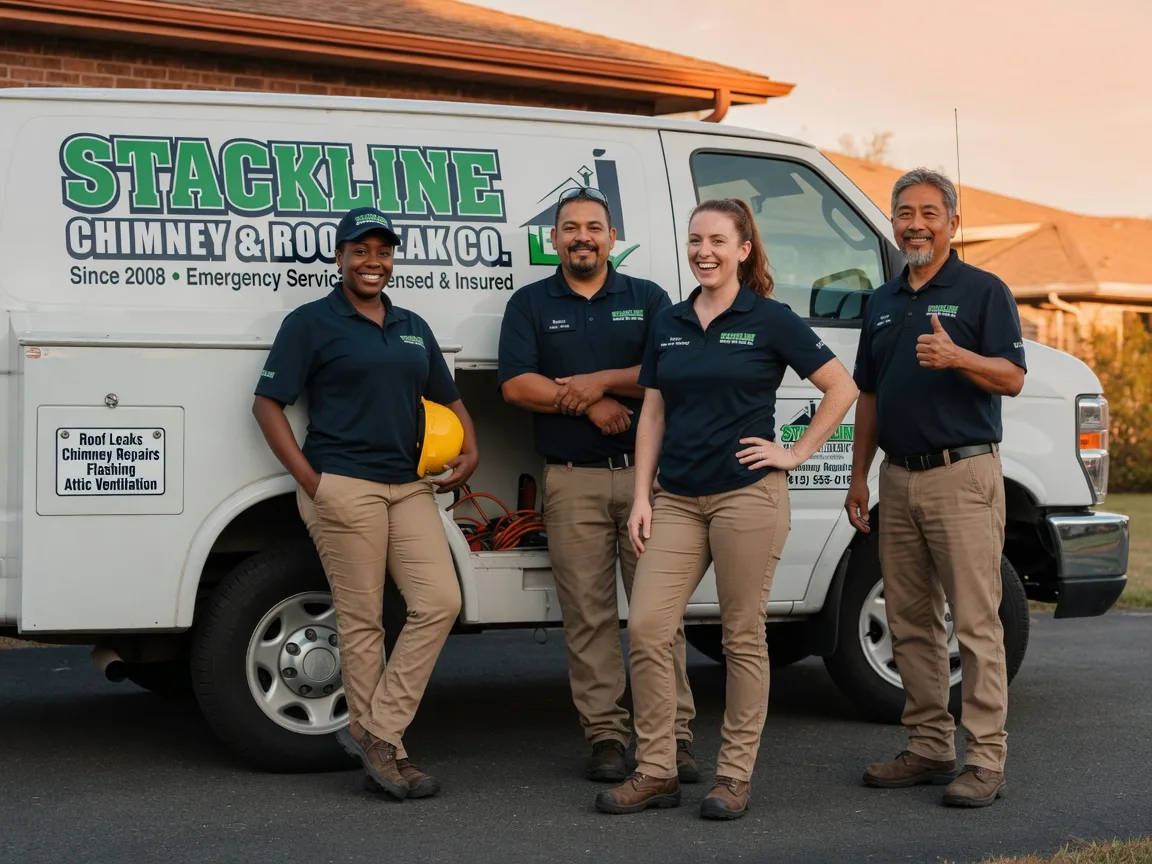 Chimney flashing repair company in Matthews, NC
